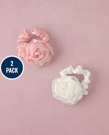 Girls Shimmer Rosette Scrunchie 2-Pack - Marchesa Mini x Gymboree