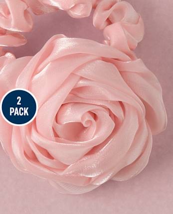 Girls Shimmer Rosette Scrunchie 2-Pack - Marchesa Mini x Gymboree