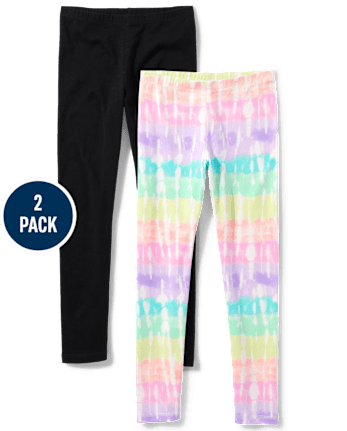 Tween Girls Leggings 2-Pack