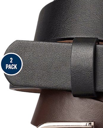 Paquete de 2 cinturones de uniforme para niñas