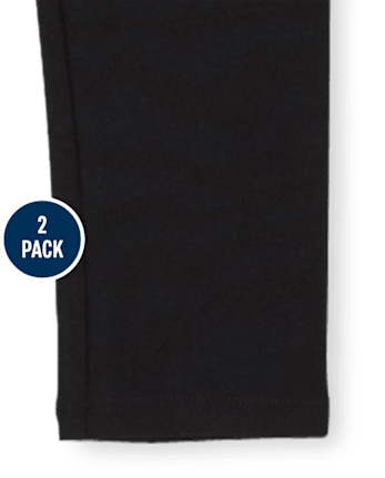 Girls Leggings 2-Pack