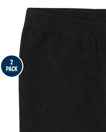 Girls Leggings 2-Pack