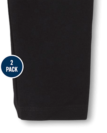 Girls Capri Leggings 2-Pack