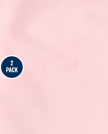 Camisola básica para niñas, paquete de 2