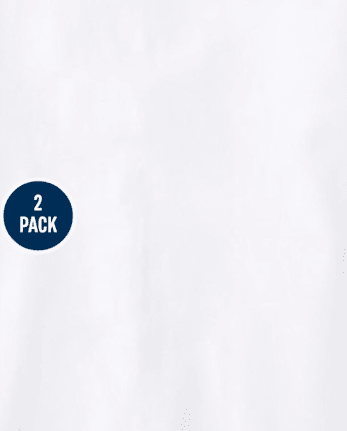 Camisola básica para niñas, paquete de 2