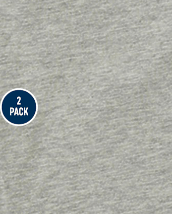 Camisola básica para niñas, paquete de 2