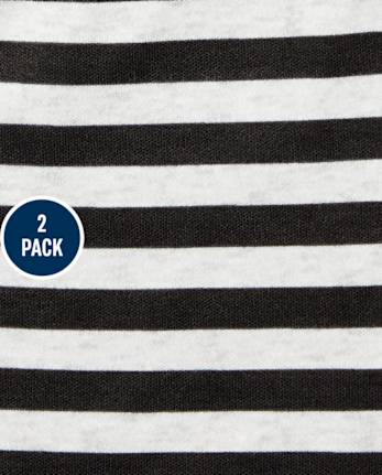 Baby Boys Striped Pants 2-Pack
