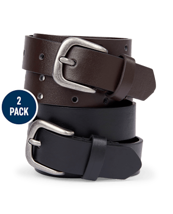 Boys Belt 2-Pack