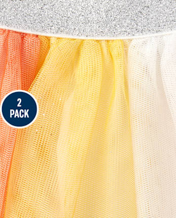 Baby And Toddler Girls Halloween Unicorn Tutu Skirt Set