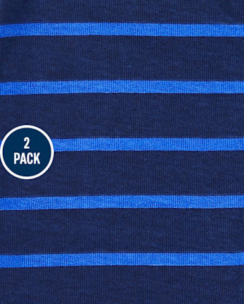 Pyjama 4 pièces en coton ajusté Shark Dad pour bébés et tout-petits garçons