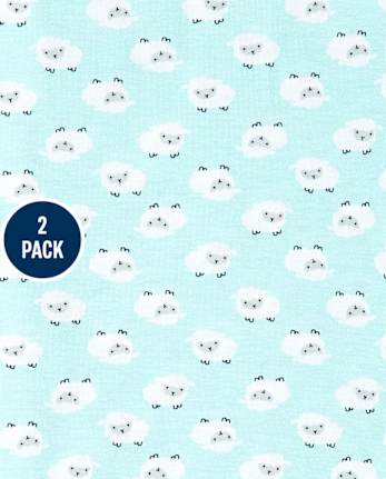 Baby Sheep Swaddle Blanket 2-Pack