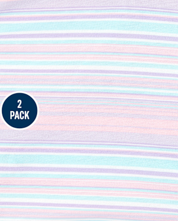 Baby And Toddler Girls Print Everyday Dress 2-Pack