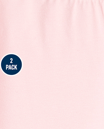 Baby And Toddler Girls Capri Leggings 2-Pack