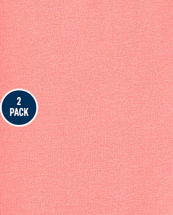 Pack de 2 leggings con estampado para bebés y niñas pequeñas