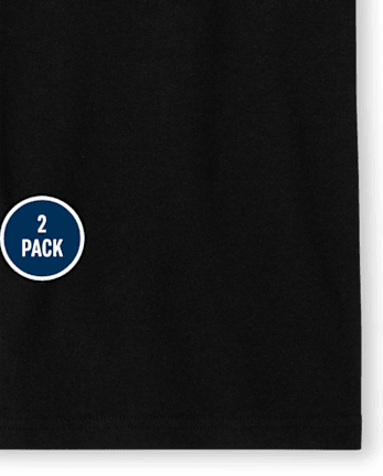 Polo de piqué de uniforme para niños, paquete de 2