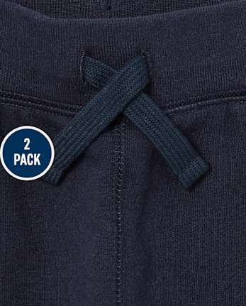 Ensemble de 2 pantalons de jogging en molleton Active Uniform pour garçons