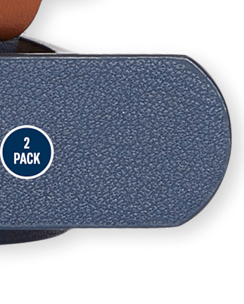 Paquete de 2 cinturones de uniforme para niñas