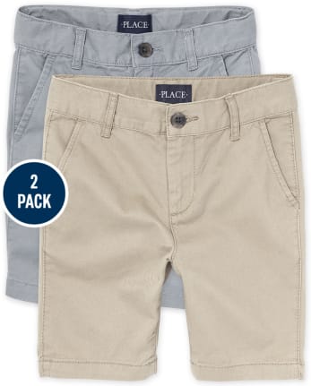The Childrens Place Baby Girls Casual Shorts Pack of Three 