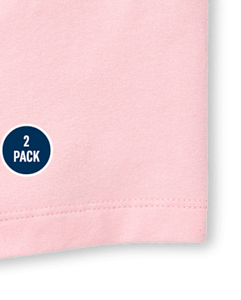 Toddler Girls Cartwheel Shorts 2-Pack