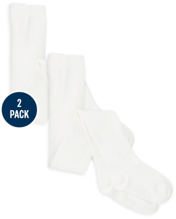 Toddler Girls Tights 2-Pack