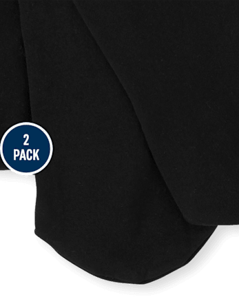 Baby And Niños pequeños Niña Mallas Microfibra 2-Pack