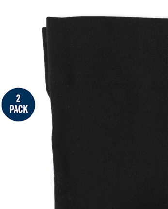 Lot de 2 collants en microfibre pour bébés et petites filles