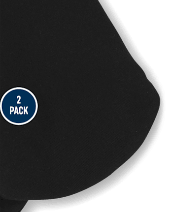 Lot de 2 collants en microfibre pour bébés et petites filles