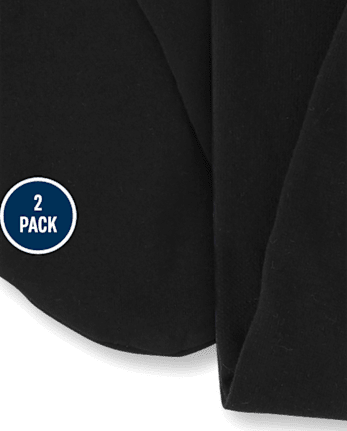 Lot de 2 collants en microfibre pour bébés et petites filles