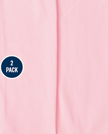 Baby And Toddler Girls Microfiber Tights 2-Pack