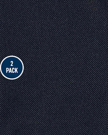 Toddler Girls Faux Denim Capri Leggings 2-Pack