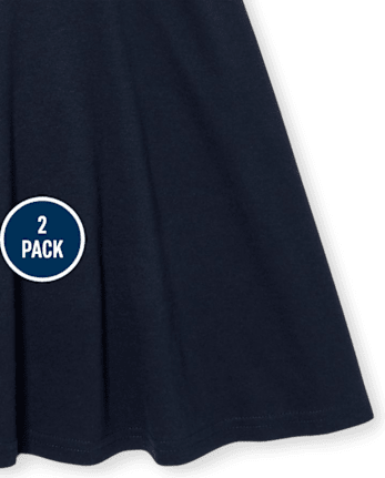 Lot de 2 robes uniformes patineuses pour filles