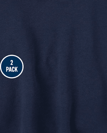 Falda pantalón de felpa francesa activa de uniforme para niñas, paquete de 2