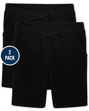Lot de 2 shorts en molleton pour fille Uniform Active