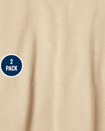 Ensemble de 2 jupes-shorts uniformes en tricot ponte pour filles