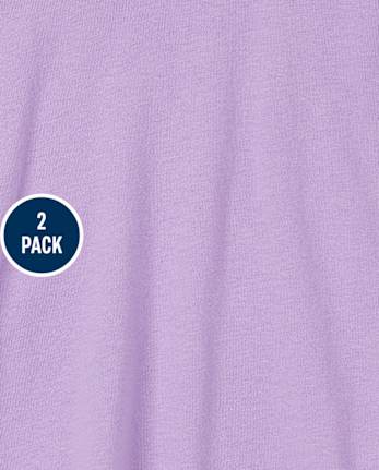 Baby And Toddler Girls Print Everyday Dress 2-Pack