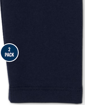 Girls Leggings 2-Pack