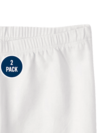 Girls Bike Shorts 2-Pack