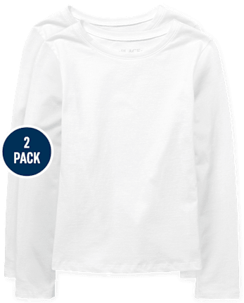 Girls Tee Shirt 2-Pack