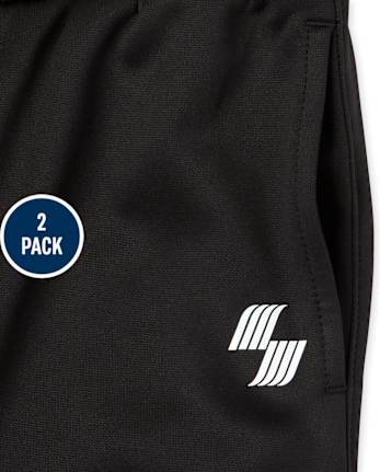 Pantalones deportivos para niño, paquete de 2