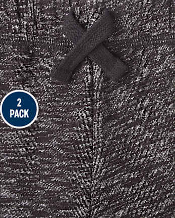 Baby And Toddler Boys Active Fleece Jogger Pants 2-Pack