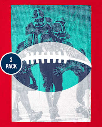 Boys Sports Graphic Tee 2-Pack