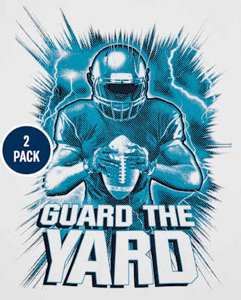 Boys Football Graphic Tee 2-Pack