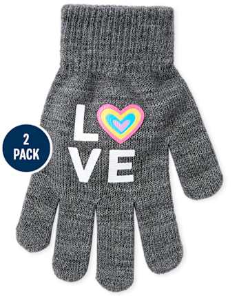 Paquete de 2 guantes para enviar mensajes de texto a Girls Love