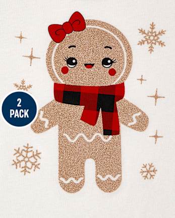 Toddler Girls Winter Top 2-Pack