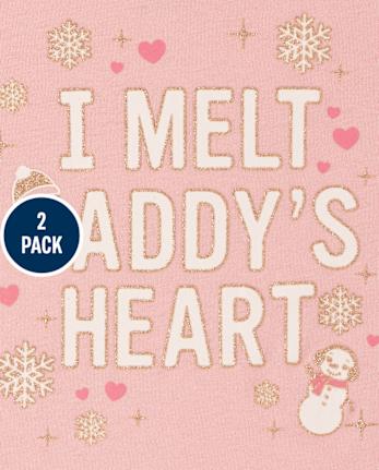 Toddler Girls Winter Top 2-Pack