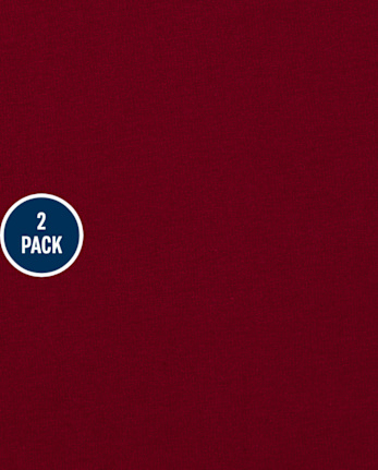 Pack de 2 vestidos skater estampados para niñas