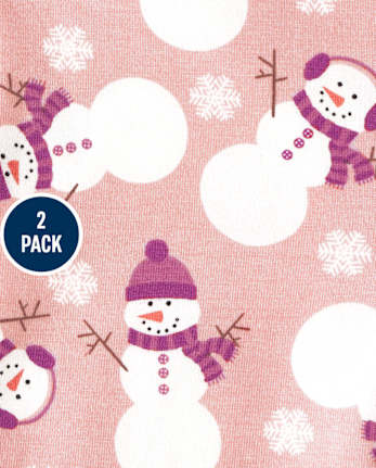 Toddler Girls Print Leggings 2-Pack