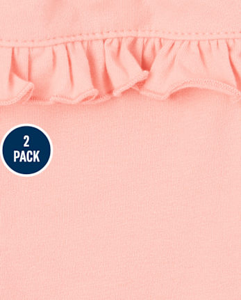 Baby Girls Leopard Pants 2-Pack