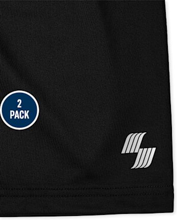 Boys Basketball Shorts 2-Pack