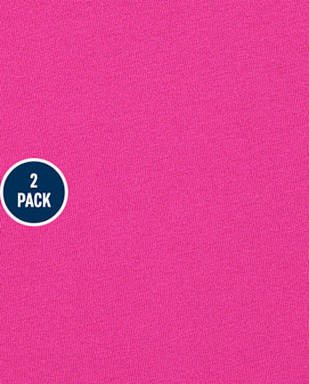 Pack de 2 vestidos skater para bebés y niñas pequeñas